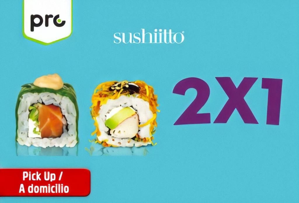 sushi tai 2x1