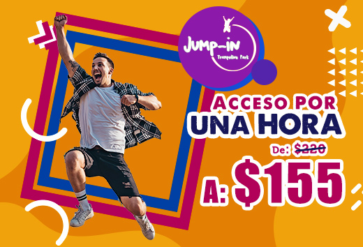 Acceso 1 hora de $220 a $155