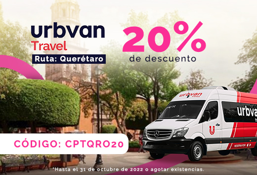 20% OFF en Travel ruta QuerÃ©taro