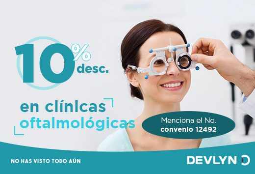 10% de descuento en clÃ­nicas oftalmolÃ³gicas