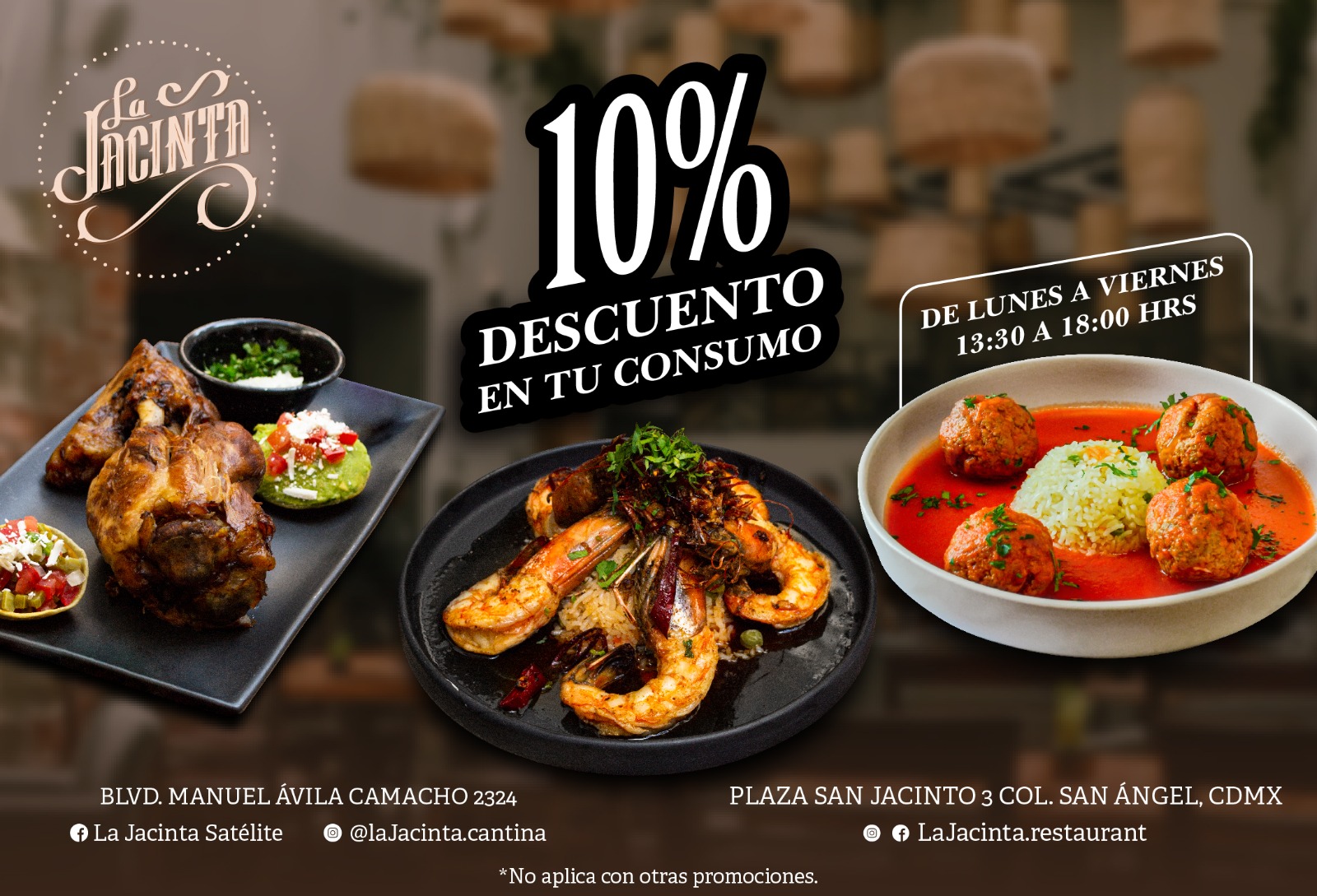 10% OFF en consumo