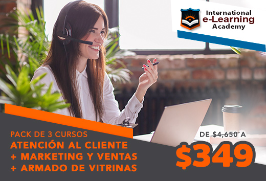 Curso escaparatismo + marketing  por $329