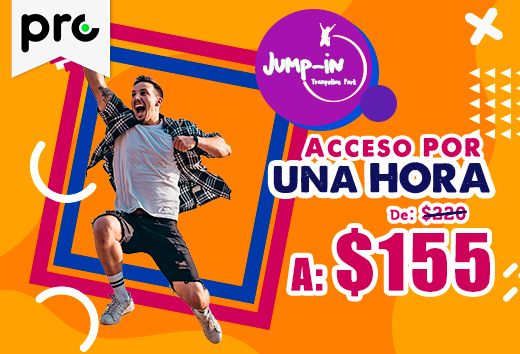 Acceso 1 hora de $220 a $155