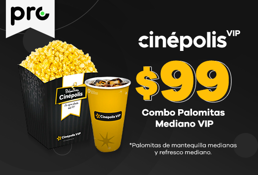 Combo palomitas por $99