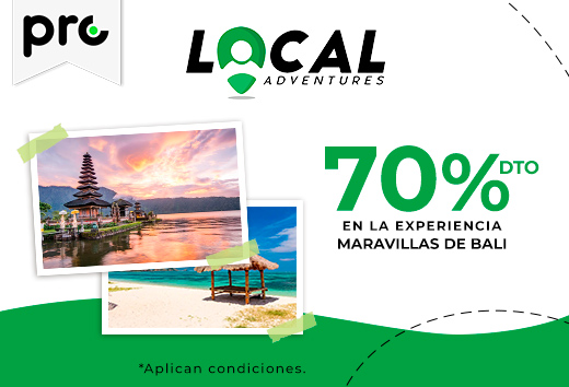 70% OFF en experiencia Maravillas de Bali