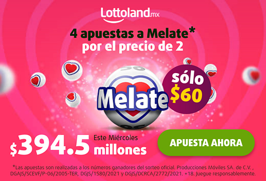 4x2 en Melate