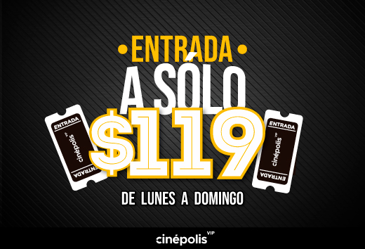 Lunes a domingo por $119