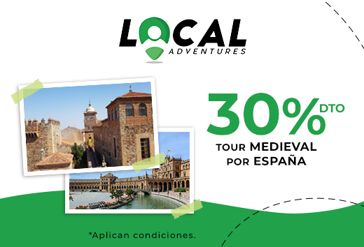 30% OFF Tour Medieval por EspaÃ±a