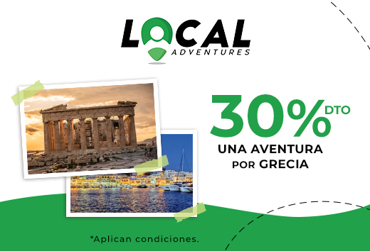 30% OFF Una aventura por Grecia