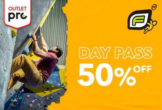 50% OFF en Day Pass