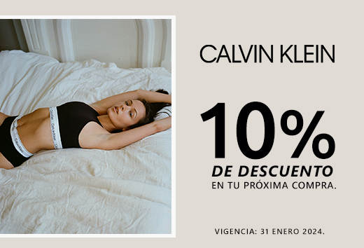 10% OFF en Calvin Klein