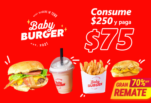 Gran remate Baby Burger