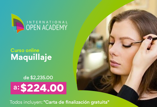 Curso online de Maquillaje por $224