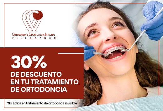 30% OFF en tratamiento de ortodoncia