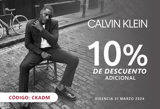 10% de descuento adicional en Calvin Klein
