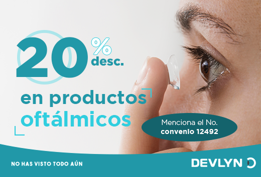 20% de descuento en productos oftÃ¡lmicos