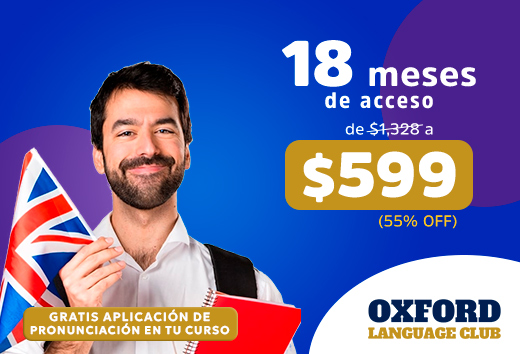 55% OFF en curso inglÃ©s