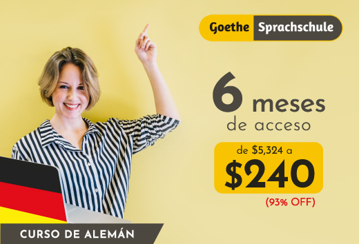 93% OFF en curso de alemÃ¡n