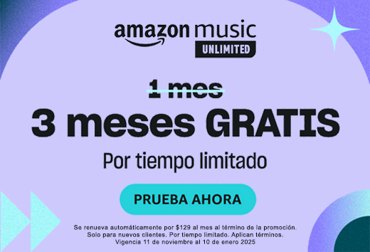 Amazon music 3 meses gratis shop
