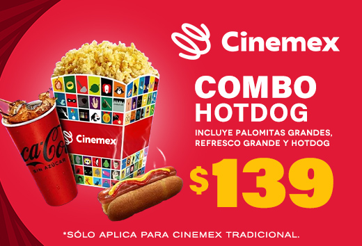Combo Hot Dog por $139