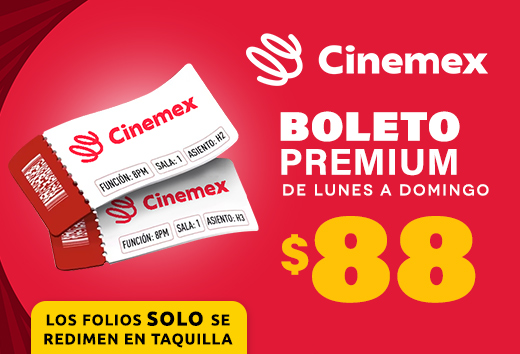 Boleto PREMIUM por $88.