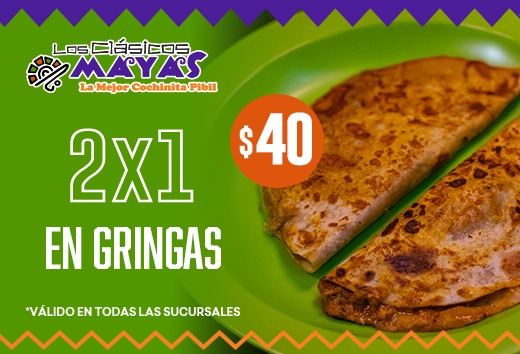 2x1 en gringas