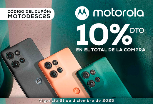 10% de descuento en Motorola