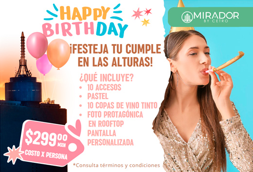 Celebra en las alturas VIP