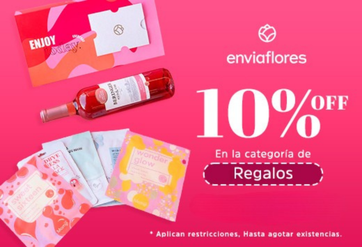 Regalos con 10% OFF