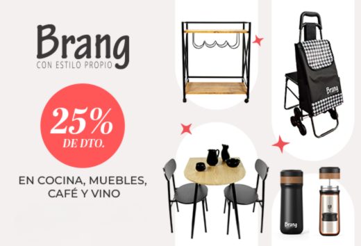 25% dto. en Brang