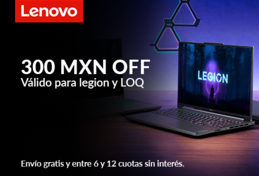 $300 de dto. para Legion y LOQ