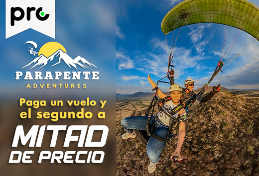 Paga un vuelo y el segundo a mitad de precio