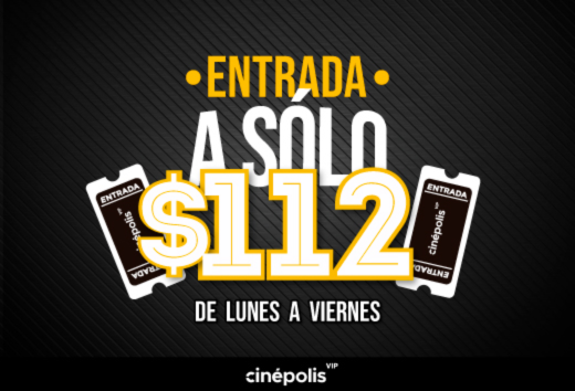 Lunes a viernes por $112