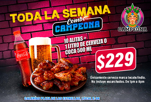 Combo Campeona $229