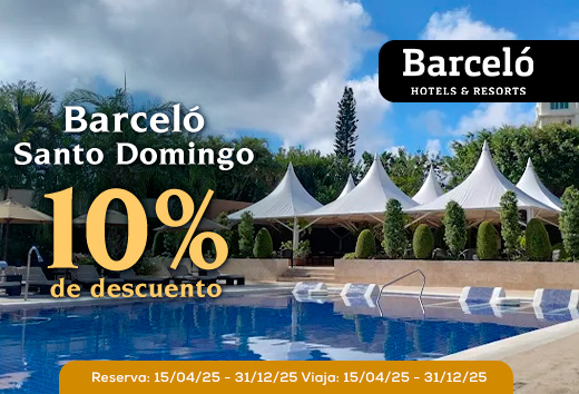 10% dto. en BarcelÃ³ Santo Domingo
