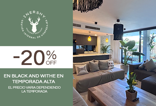 -20%OFF en habitaciÃ³n black and white 