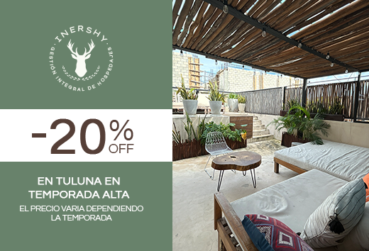 -20%OFF en habitaciÃ³n tuluna