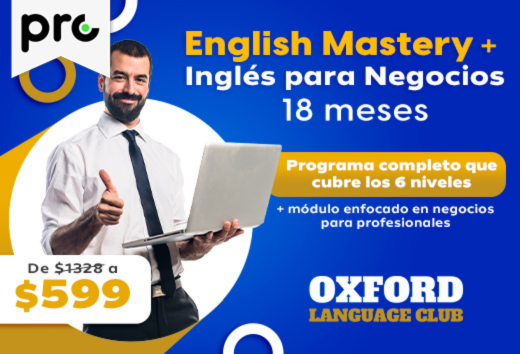 InglÃ©s business en $599
