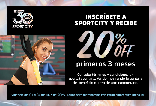 20% OFF en inscripciÃ³n