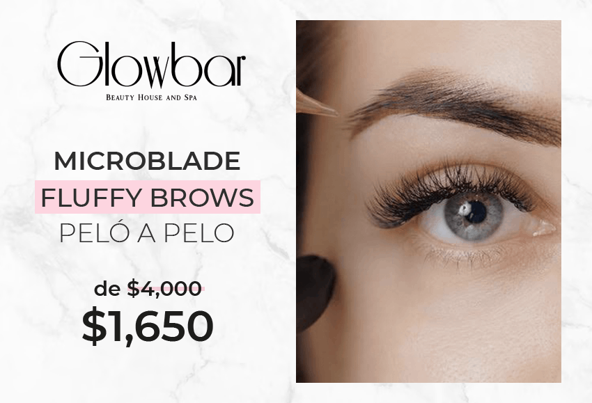 Fluffy Brows pelÃ³ a pelo a $1,650