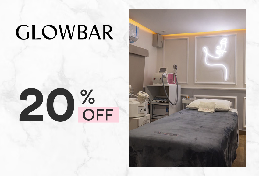 20% de descuento en Glowbar