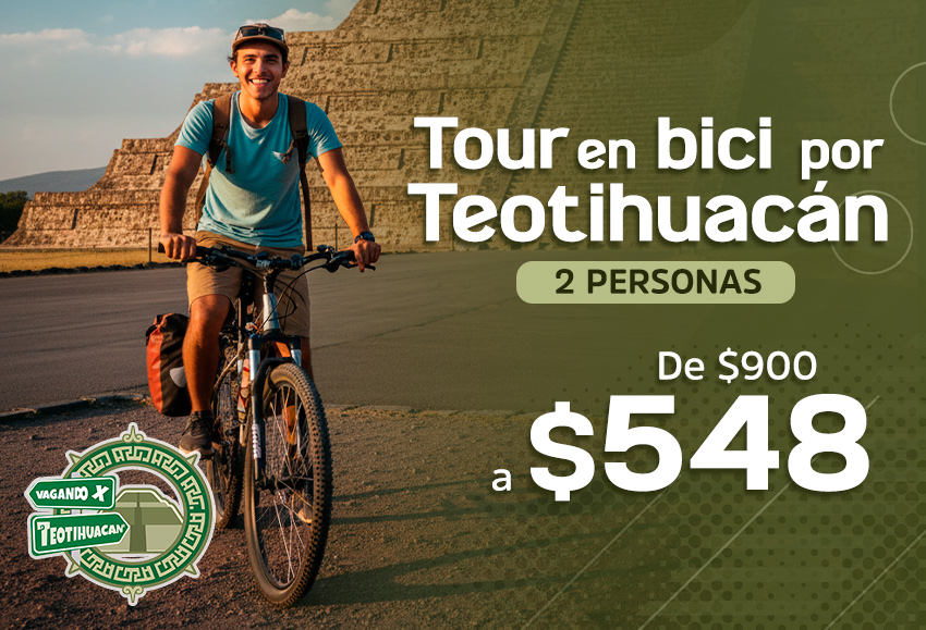 Descubre TeotihuacÃ¡n en bici $548