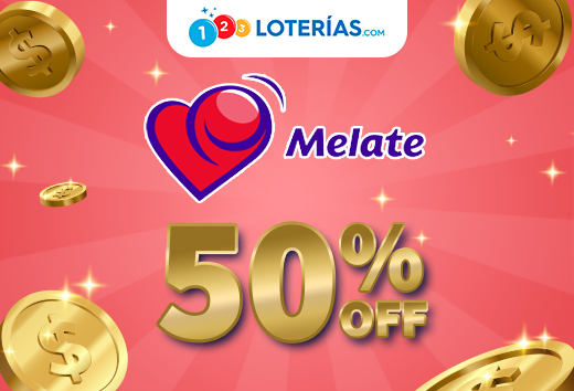 50% OFF en Melate