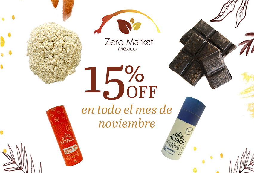 15% OFF solo en Noviembre