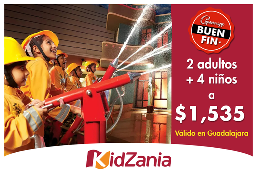 4 niÃ±os + 2 adultos Guadalajara