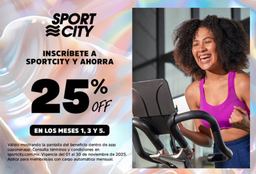 25% OFF en los meses 1, 3 y 5