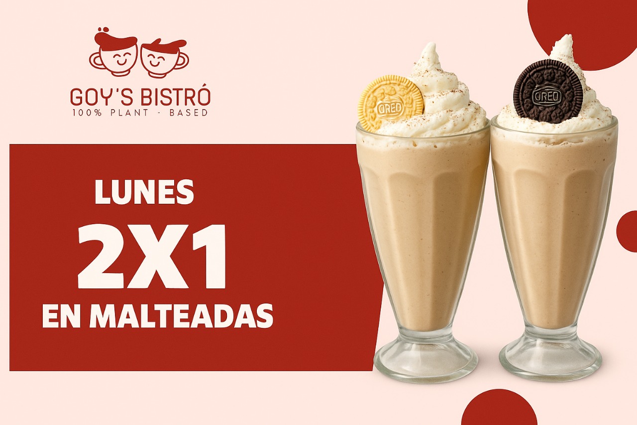 Lunes de malteadas 2x1