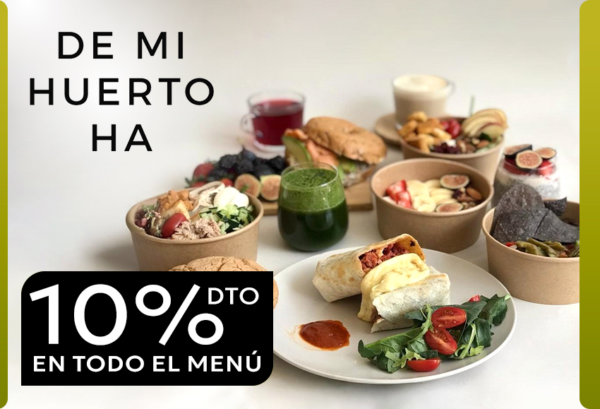 10% OFF en todo el menÃº