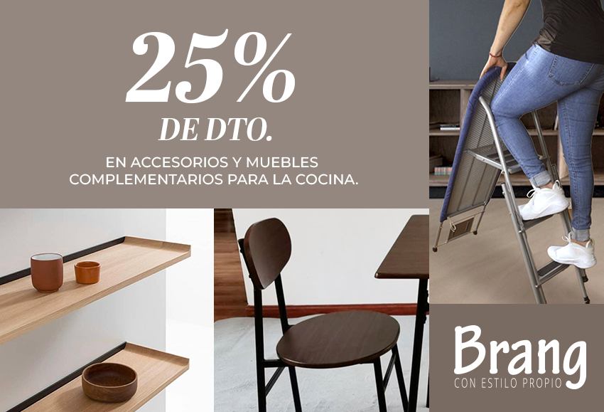 25% dto. en Brang sin mÃ­nimo de compra