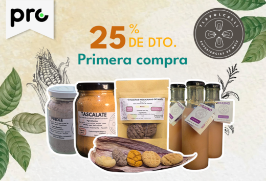 25% de descuento en primera compra